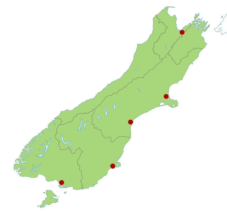 New Zealand Southern region