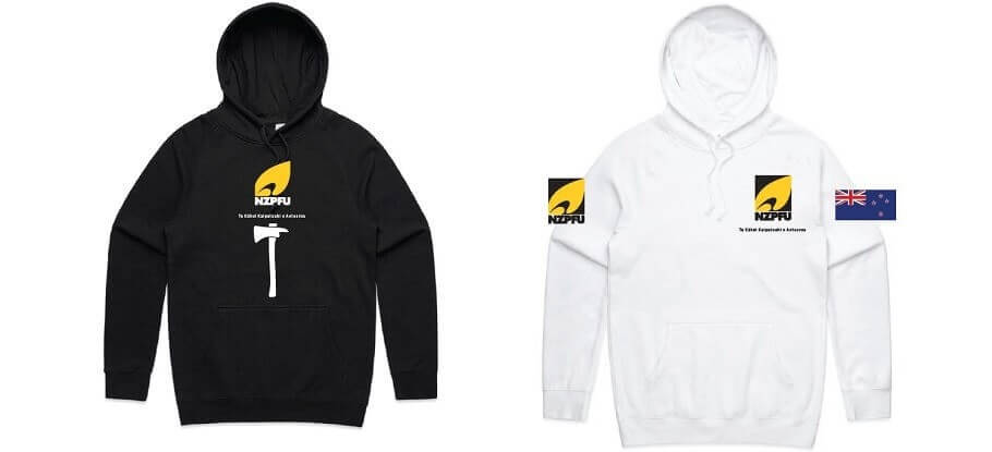 RUG UP WITH A NZPFU HOODIE