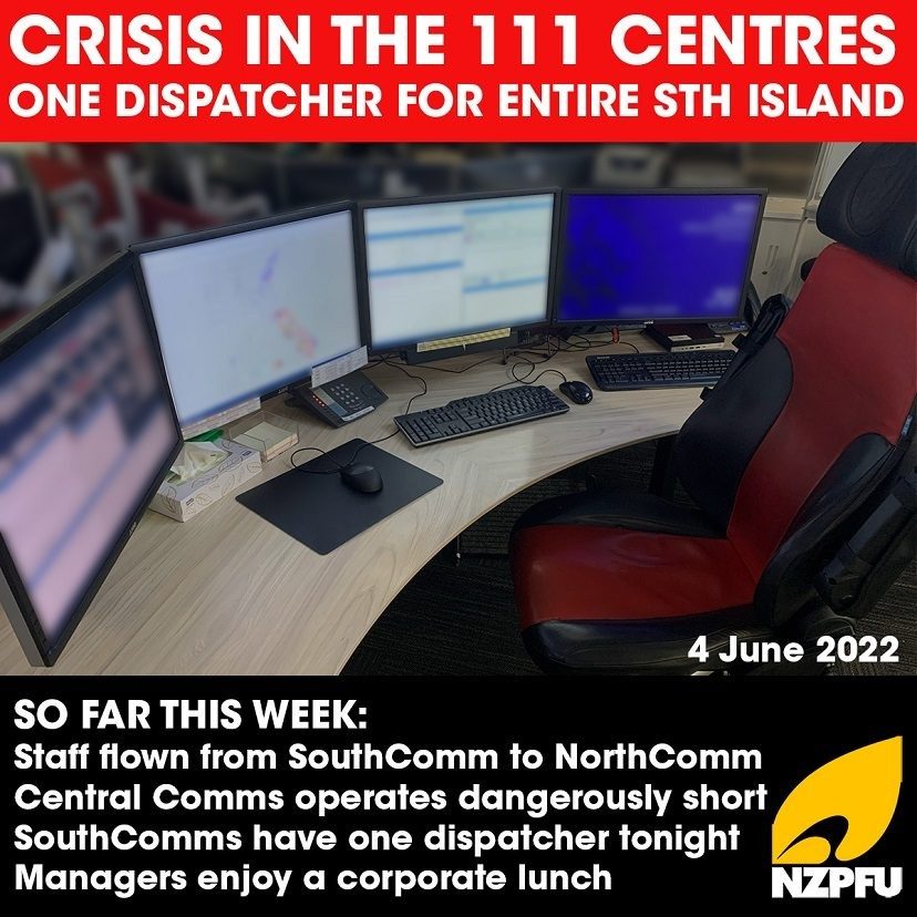 CRISIS IN THE 111 CENTRES