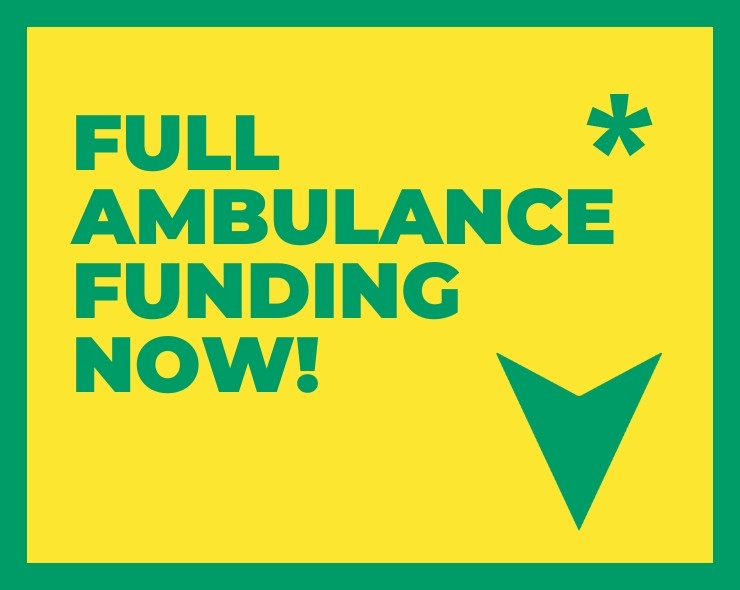 PETITION TO SUPPORT AMBULANCE FUNDING